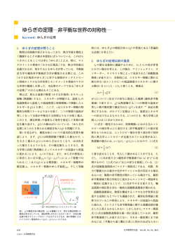 ゆらぎの定理―非平衡な世界の対称性―