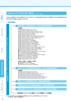当社および子会社等の概況（2014年3月31日現在）