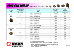 UENO COIL LINE UP ウエノコイル ラインナップ