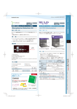 Mycoplasma Detection Kit UV PCR Workstation