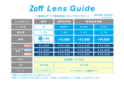 レンズ価格表をみる