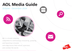 AOL Media Guide