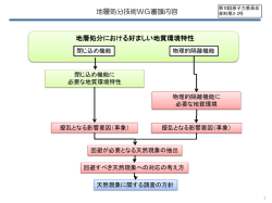 地層処分技術WG審議内容 地層処分における好ましい