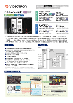 VT-70G VT-70V