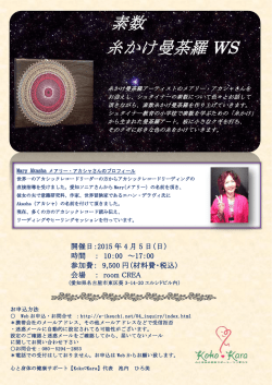 素数 糸かけ曼荼羅 WS