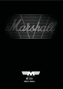 owners manual