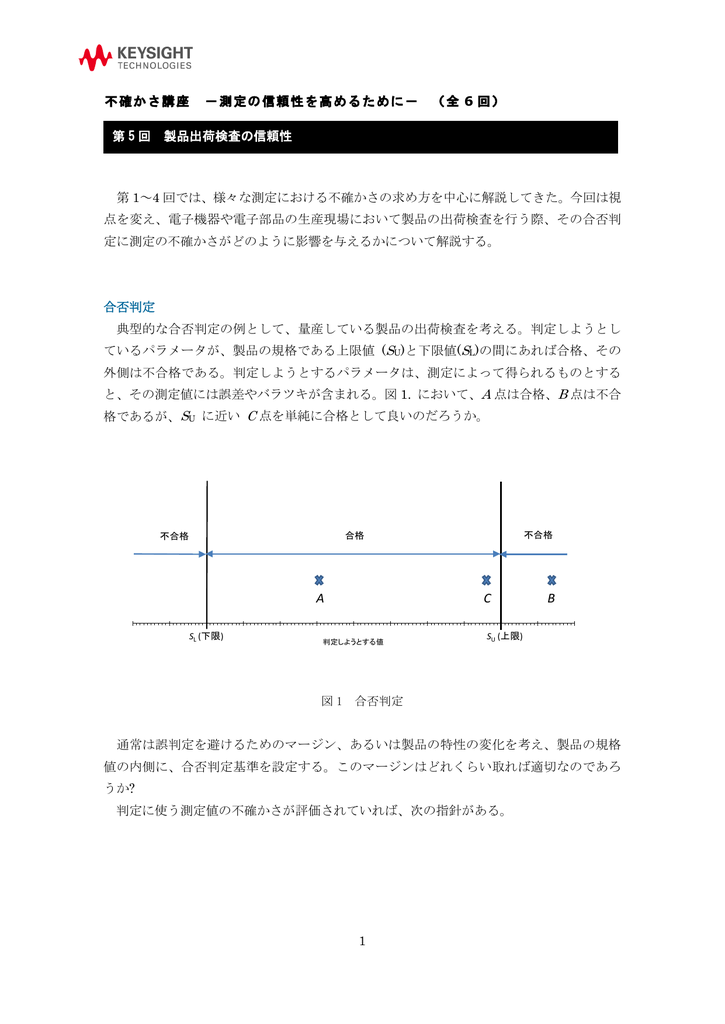 第 1 4 回では 様々な測定における不確かさの求め方を