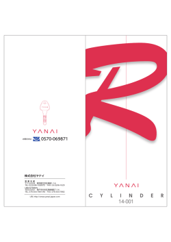YANAI cylinder 2014