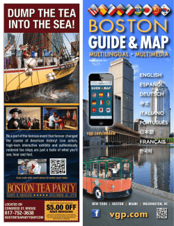 Boston, massachusetts - Visitor Guide Publishing