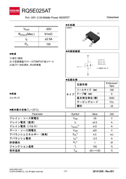 RQ5E025AT : トランジスタ