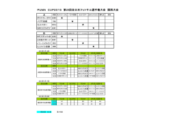 PUMA CUP2015 第20回全日本フットサル選手権大会 関西大会 A B