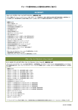 運用体制について