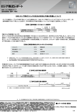 DWS ロシア株式ファンド