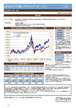 JPMアジア株・アクティブ・オープン