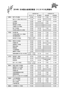 クリスマス案内pdf