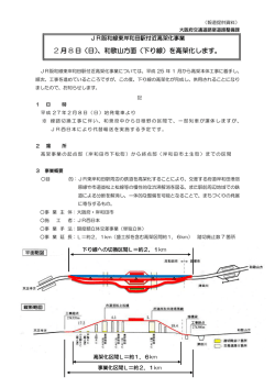 JR阪和線東岸和田駅付近高架化事業 概要