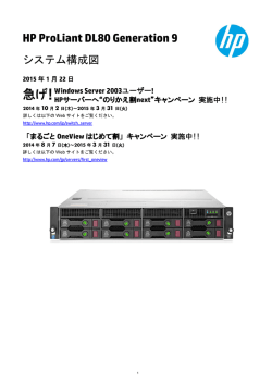 HP ProLiant DL80 Gen9