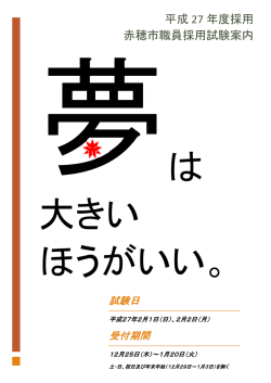 採用試験案内（PDF：454KB）