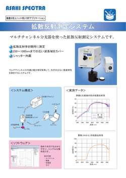 拡散反射測定システム