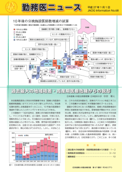No.68 - 日本産婦人科医会