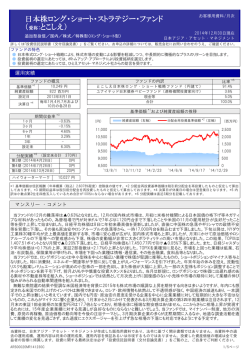 日本株ロング・ショート・ストラテジー・ファンド （愛称：とこしえ）