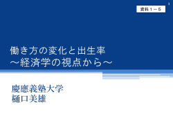 資料1-5 樋口委員提出資料（PDF形式：501KB）