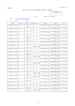 派 遣 元 責 任 者 講 習 実 施 日 程 書