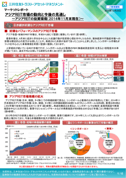 アジアREIT市場の動向と今後の見通し