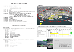 記者会見配布資料 - 宮島口まちづくり国際コンペ