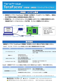 TeraFaces™ 評価版ライセンス