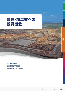 Manufacturing (製造) (pdf 483 kb)