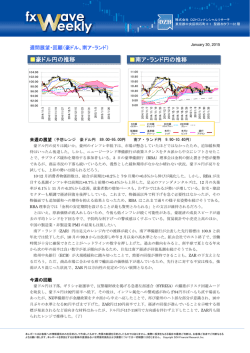 豪ドル円の推移 南ア・ランド円の推移