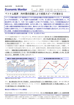 Economic Monitor