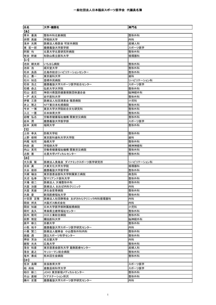 Pdfファイル 日本臨床スポーツ医学会