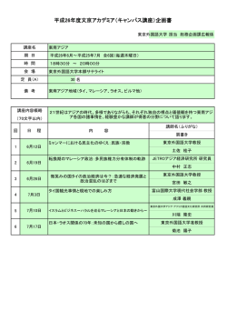 前期 - 東京外語会