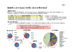 参考資料1 熊取町におけるBNCTの問い合わせ等の状況 [PDFファイル