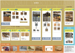 多数の種類があるアンティークウッドを相関図でご紹介し