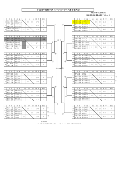H241209平成24年度熊本県インドアソフトテニス選手権大会