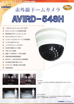 AVIRD-548H - ユニモテクノロジー