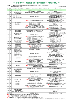 2015年3月 New!