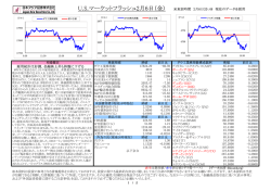 US マーケット・フラッシュ
