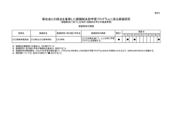 実社会との接点を重視した課題解決型学習プログラムに係る実践研究