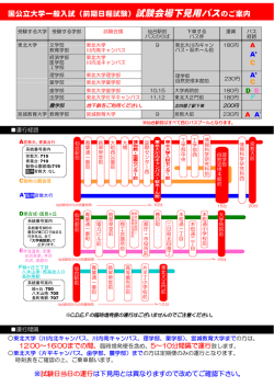 バスのご案内について（PDF:503KB