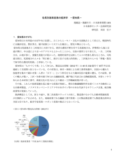 各県別海事産業の経済学 －愛知県－