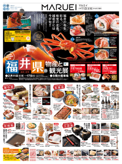 福井の冬を彩る、 味覚の王者。越前がには 今が旬 !!