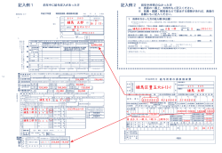 住民税申告書の記入例（PDF：2174KB）
