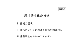 03 【資料3】農村活性化の推進