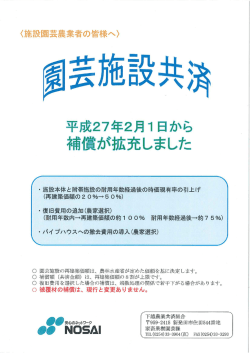 ・施設本体と附帯施設の耐用年数経過後の時価現有率の