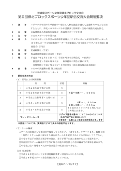 第9回県北ブロックスポーツ少年団駅伝交流大会開催