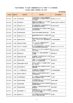 ダウンロード - 平成26年度補正「ものづくり・商業・サービス革新補助金」